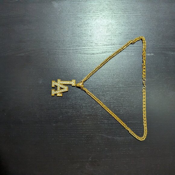 Men's Gold LA chain - Picture 1 of 2